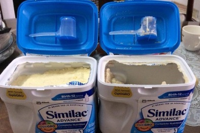 Tá hỏa vì sữa Similac Advance đổi màu
